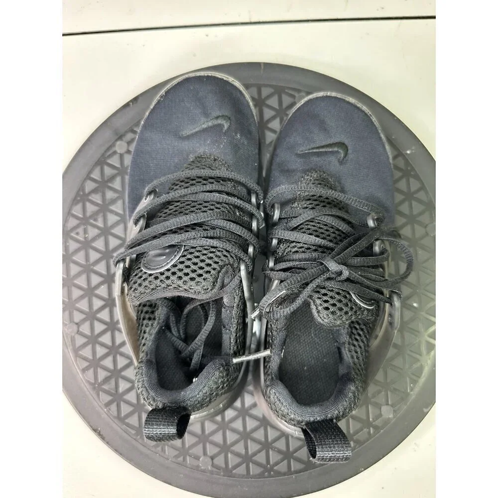 Nike Air Presto Running Sneakers Triple Black 844766-003 Youth Sz 13c
